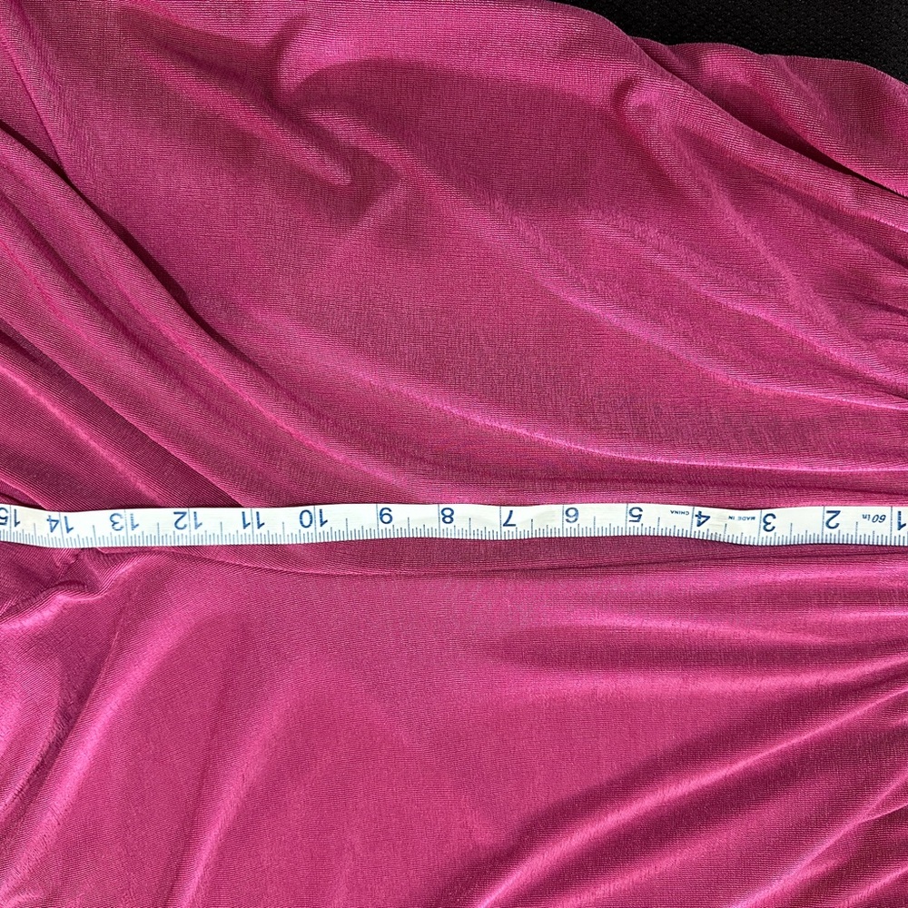 Vibrant Pink Sleeveless Jumpsuit with Wide-Leg Design - Picture 5 of 5